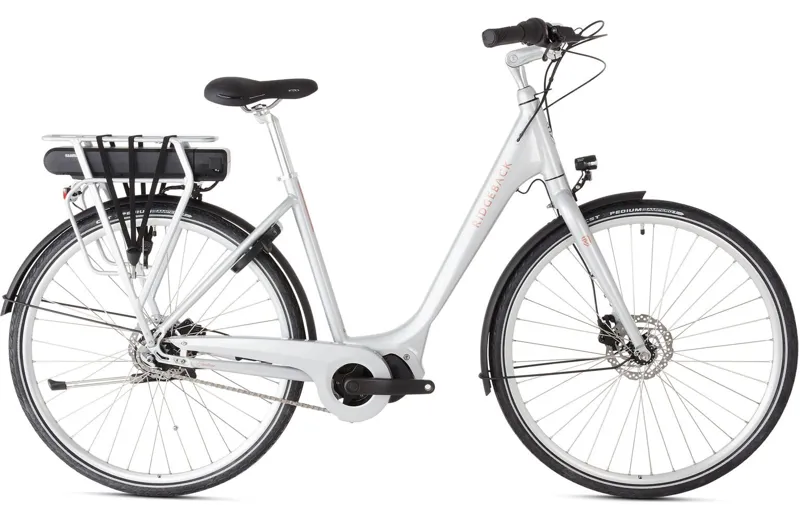 Ridgeback Electron S1 418wh Electric Bike in Silver
